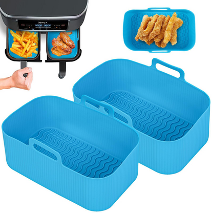 Reusable Air Fryer Silicone Liner - 2 Pcs (1 Pack)