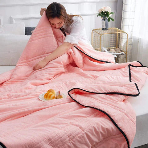 Ice Cooling Comfy Summer Blanket