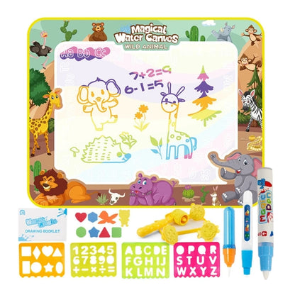 Mess Free Kids Coloring Mat - Full Set